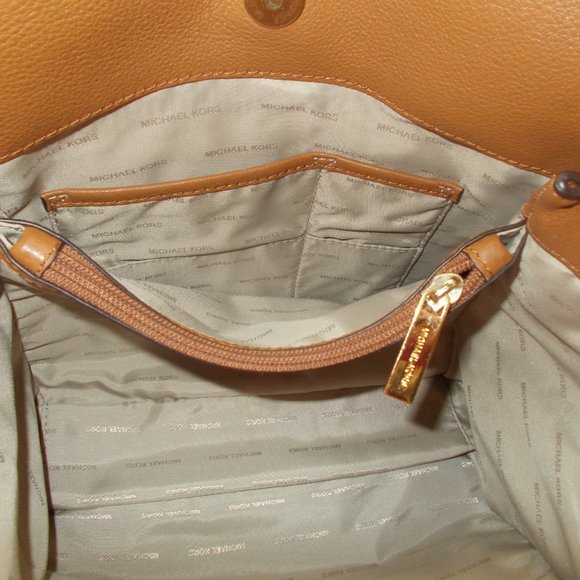 Michael Kors Luggage Brown Leather Handbag - Picture 7 of 10